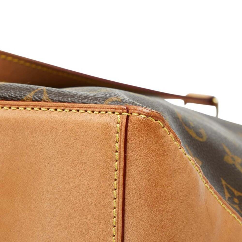 LOUIS VUITTON Authentic Brown Monogram Leather Shoulder Bag - Picture 6 of 10